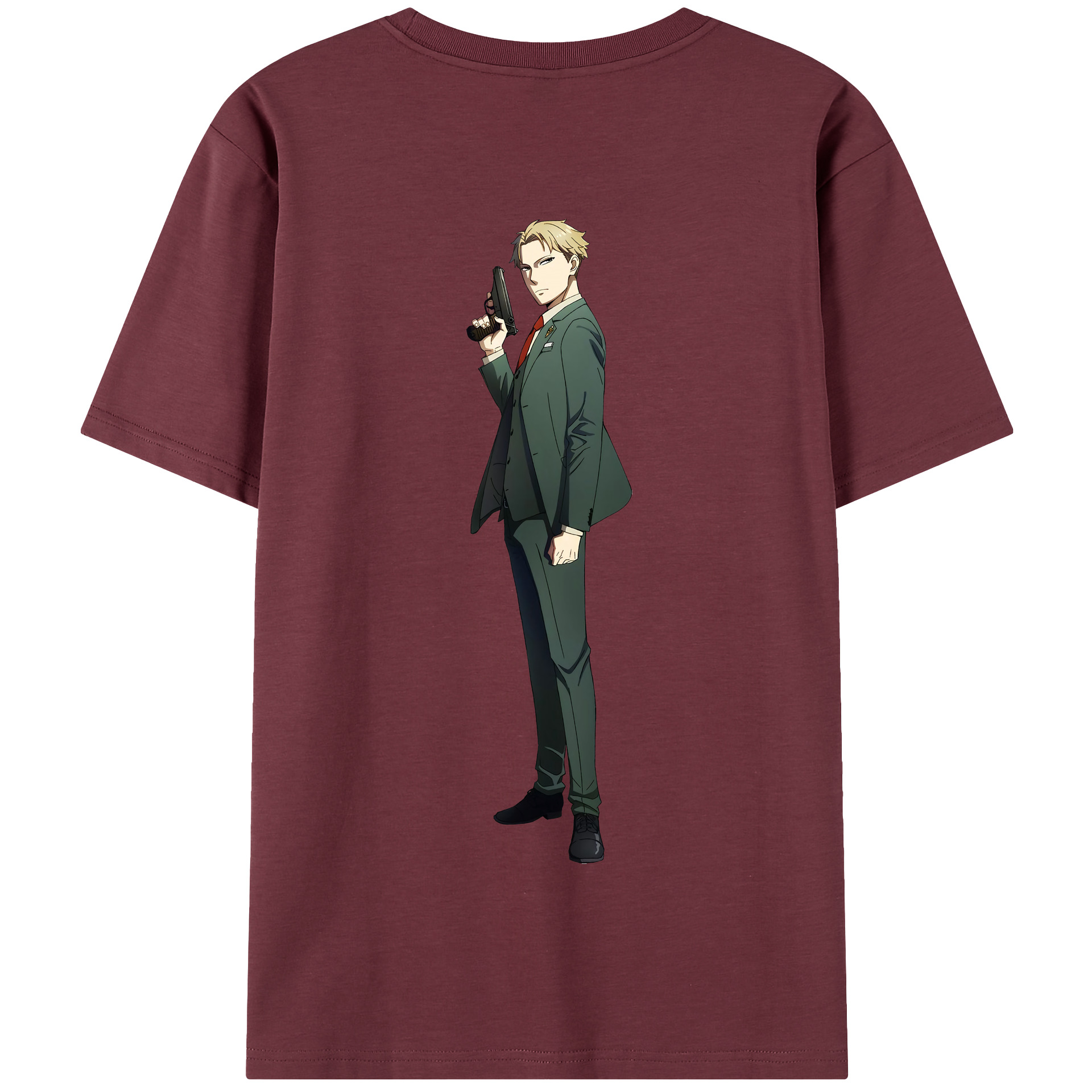 （画像用） SPY×FAMILY间谍家家酒 綿100％半袖Tシャツ（背面プリント）